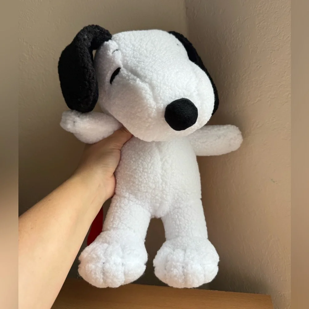 Peanuts Sherpa Girls Snoopy Plush Mini Backpack